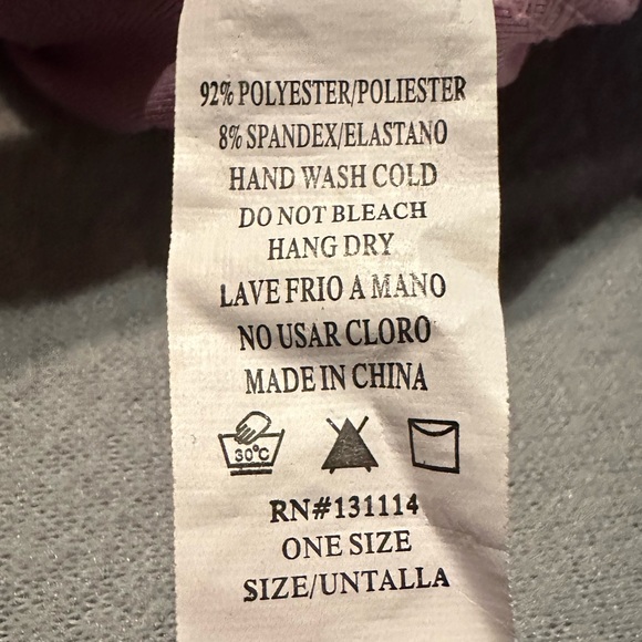 Extra Soft pink zippered athletic shorts OS - Picture 5 of 5